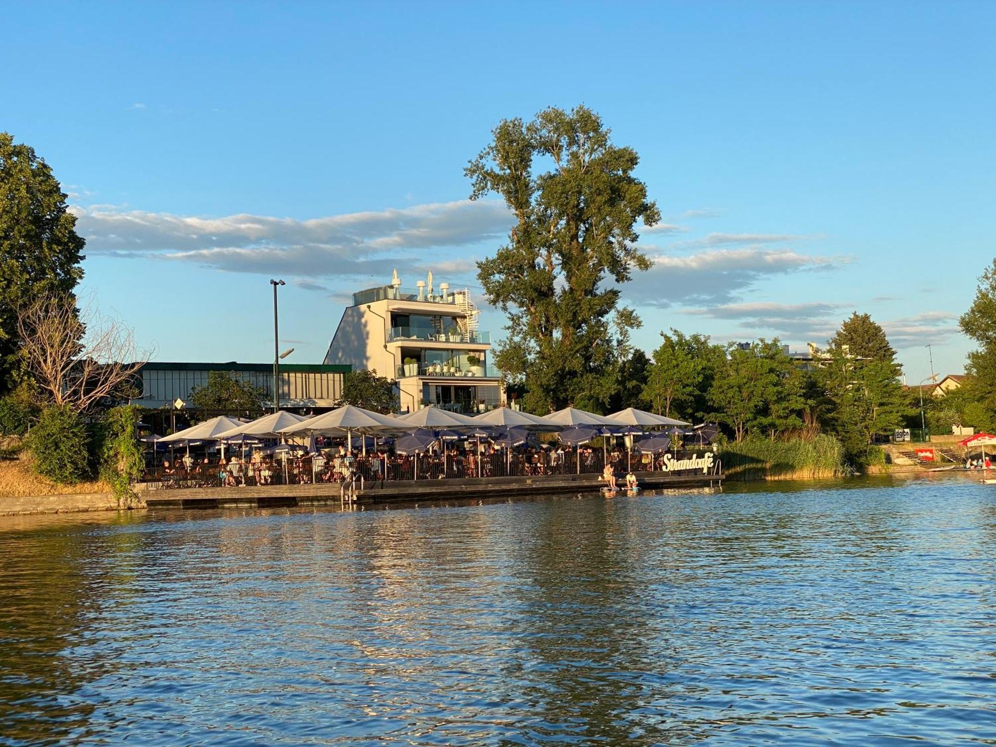 U1 Alte Donau Old Danube City Apartment 2 维也纳 外观 照片
